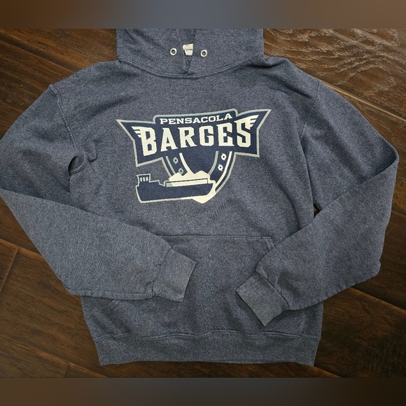 Pensacola Barges Mens Pullover Hoodie Sweater Small - Picture 6 of 8